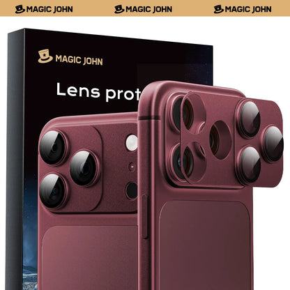 MAGIC JOHN Magnetic Lens Protector for Iphone18 Pro/Max/Iphone 17 Pro/17 Pro Max – 99% Transparency, Original HD Clarity, Scratch-Resistant, Durable, Magnetic Design for Easy Installation & Removal