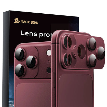 MAGIC JOHN Magnetic Lens Protector for Iphone18 Pro/Max/Iphone 17 Pro/17 Pro Max – 99% Transparency, Original HD Clarity, Scratch-Resistant, Durable, Magnetic Design for Easy Installation & Removal