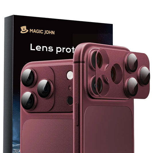MAGIC JOHN Magnetic Lens Protector for Iphone18 Pro/Max/Iphone 17 Pro/17 Pro Max – 99% Transparency, Original HD Clarity, Scratch-Resistant, Durable, Magnetic Design for Easy Installation & Removal