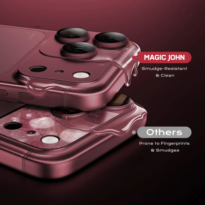 MAGIC JOHN Magnetic Lens Protector for Iphone18 Pro/Max/Iphone 17 Pro/17 Pro Max – 99% Transparency, Original HD Clarity, Scratch-Resistant, Durable, Magnetic Design for Easy Installation & Removal