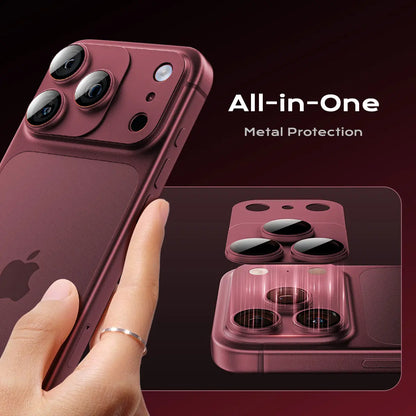 MAGIC JOHN Magnetic Lens Protector for Iphone18 Pro/Max/Iphone 17 Pro/17 Pro Max – 99% Transparency, Original HD Clarity, Scratch-Resistant, Durable, Magnetic Design for Easy Installation & Removal